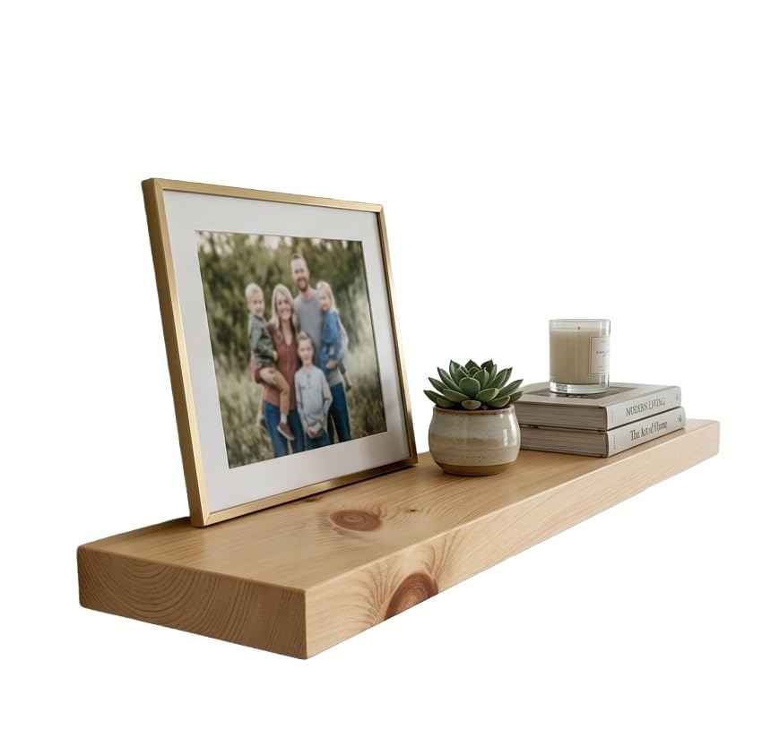 30 inch Wooden Floating Shelves for Wall