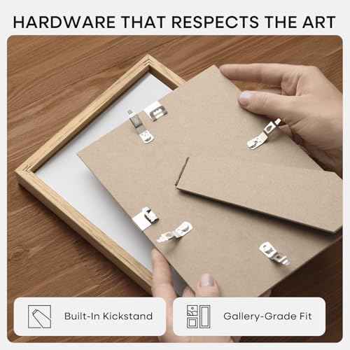 8x11 Natural Oak Picture Frame (3 Count)