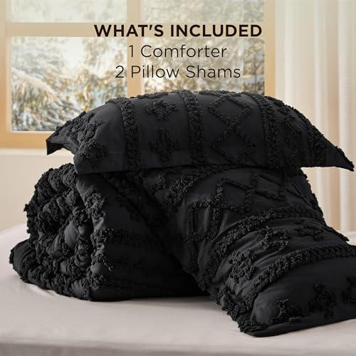 Tufted Boho Comforter Set Full Size