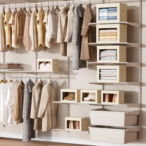 Storage Bins with Lids (4 Count)