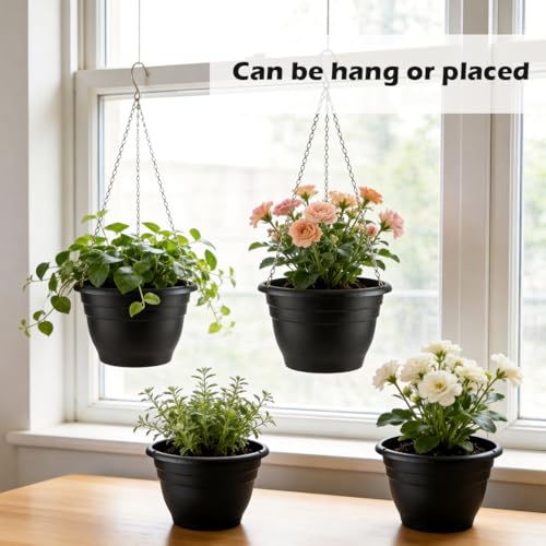 Hanging Planters 11 Inch (4 Count)