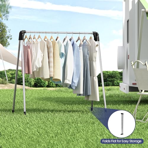 Upgraded 55" L Stainless Steel Clothes Drying Rack