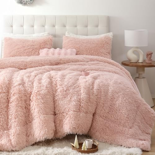 Fluffy Full Size Comforter Set