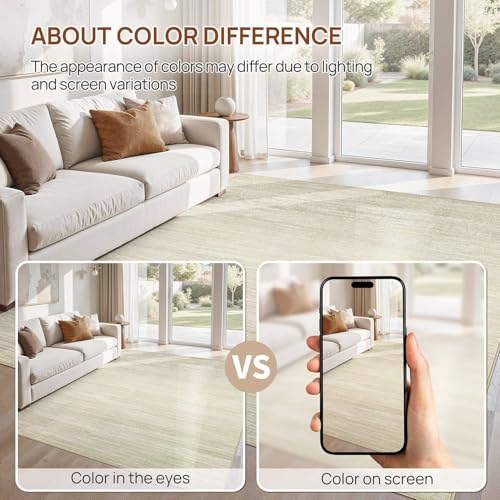 5x7 Washable Area Rug (35 Sq Ft)