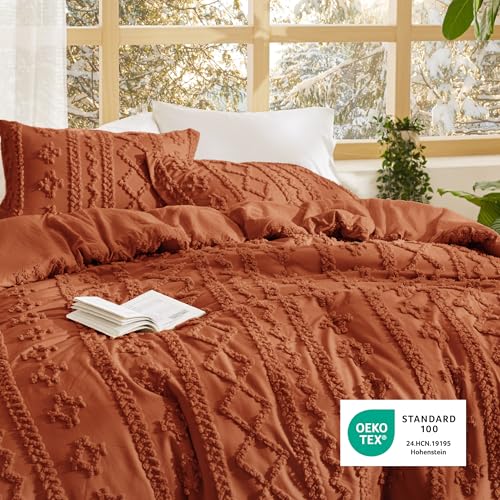 Tufted Boho Comforter Set Full Size