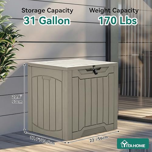 31 Gallon Outdoor Storage Box