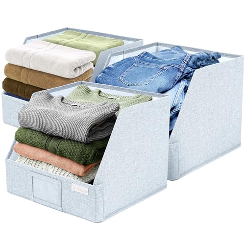 Trapezoid Closet Bins (3 Count)