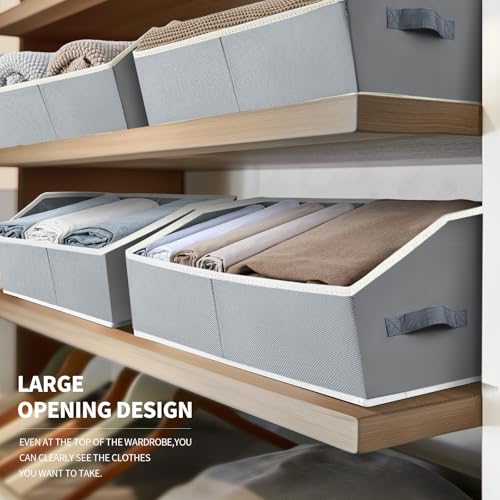 Large Storage Bins Baskets (6 Count)