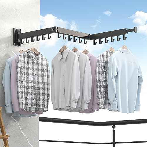 Clothes Drying Rack Wall Mounted