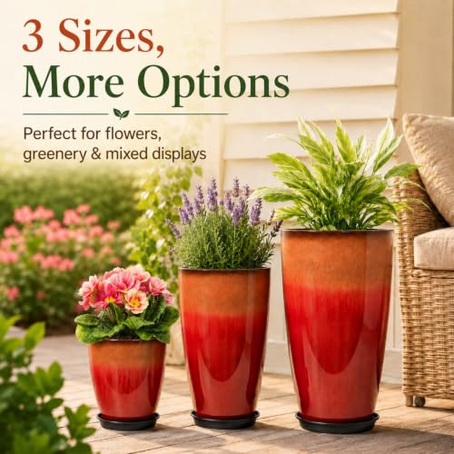 Set of 3 Tall Planter (3 Count)