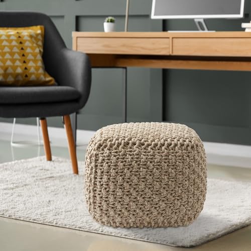 Square Pouf Ottoman