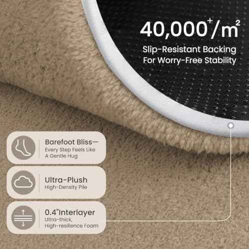 8x10 Area Rugs for Living Room Bedroom (80 Sq Ft)