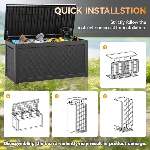 330 Gallon Outdoor Storage Box