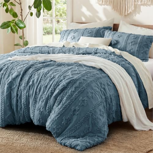 Tufted Boho Comforter Set Oversized King