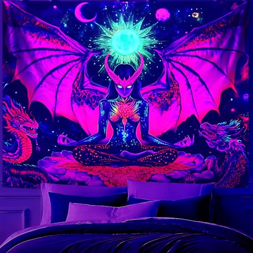 Blacklight Tapestry
