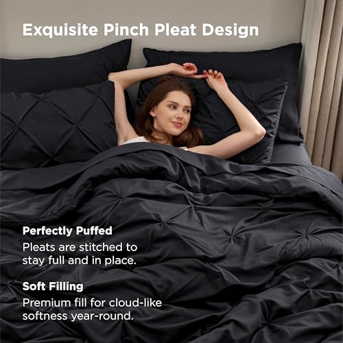7 Piece Queen Comforter Set & Sheet Set