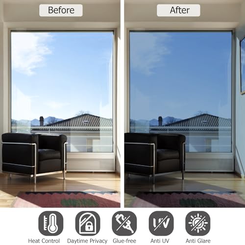 One Way Mirror Window Film (48.38 Sq Ft)
