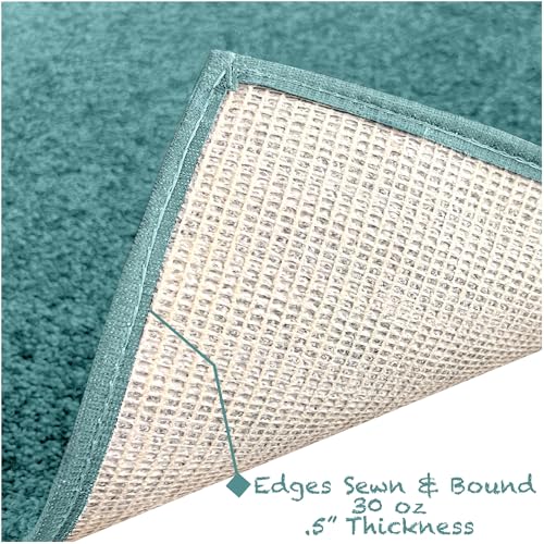 Soft & Colorful 4' x 4' Kids Classroom Area Rug