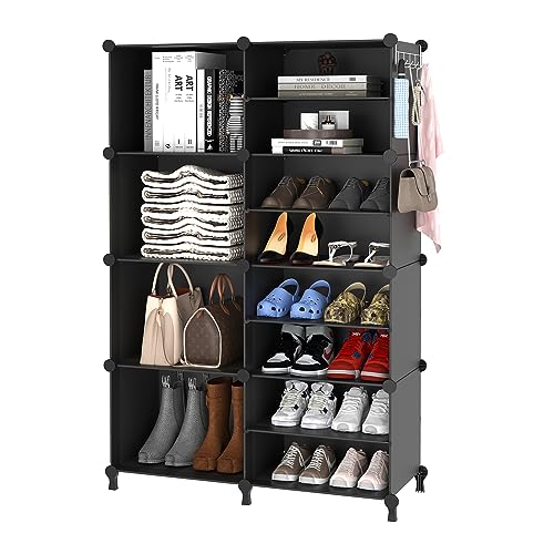 Closet Organizer 8 Cube Closet Storage Shelves (8 Cubes)