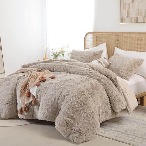 Fluffy Full Size Comforter Set