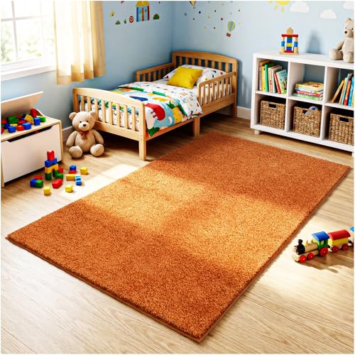 Soft & Colorful 11' Round Kids Classroom Area Rug