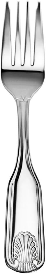 New Star Foodservice 58918 Shell Pattern, 18/0 Stainless Steel, 60 piece Flatware Set