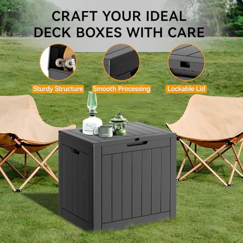 32 Gallon Outdoor Storage Box 2 Pack All