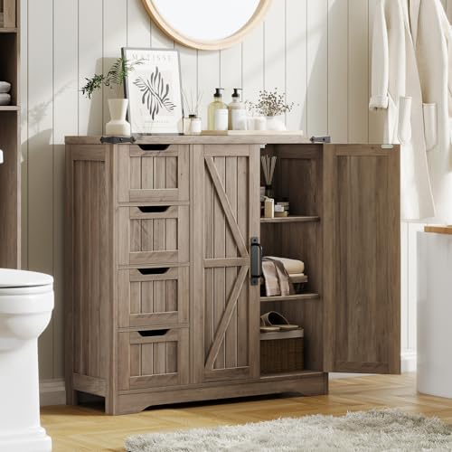 Farmhouse Bathroom Cabinet