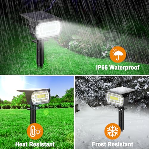 Solar Spot Lights Outdoor (4 Count)