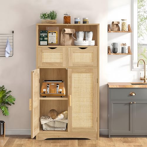 Bathroom Storage Cabinet with 2 Drawers
