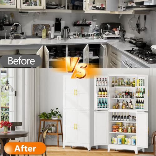 74.8" Tall Metal Food Cabinet