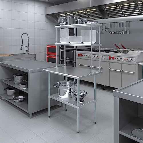36 Inch Double Tier Overshelf