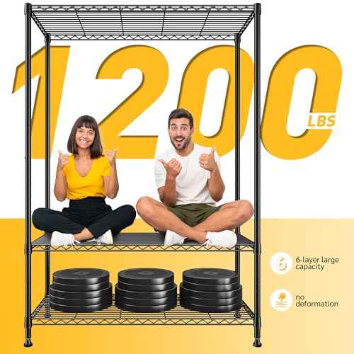 6 Tier Storage Shelves