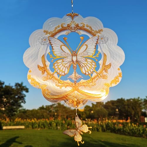 Butterfly Wind Spinners