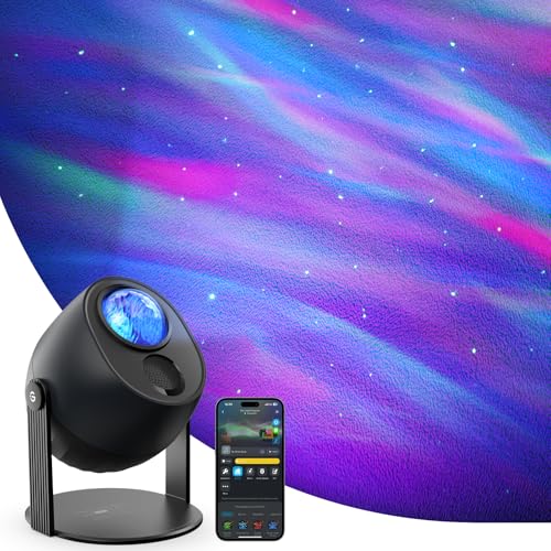 Star Light Projector with 3 Aurora Flowing Effects