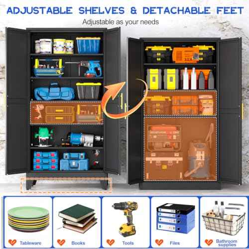 79" Tall Kitchen Pantry Cabinet