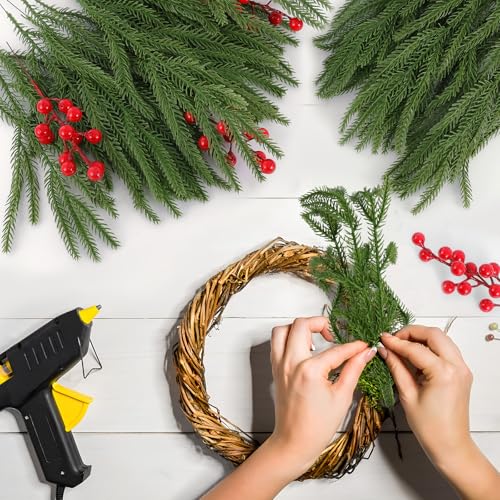 Christmas Norfolk Pine Picks Artificial Greenery Branches (50 Count)