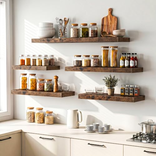 16 inchs Floating Shelves for Wall Set of 2