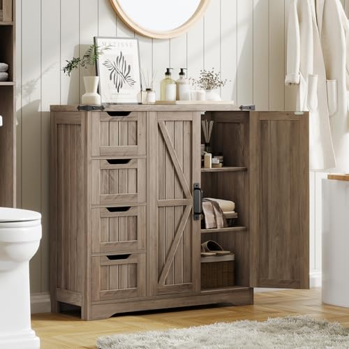 Farmhouse Bathroom Cabinet