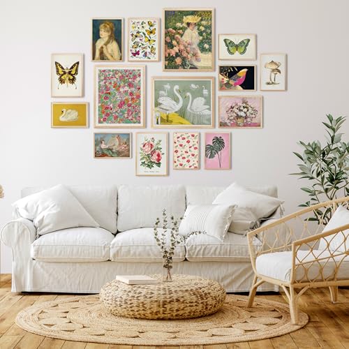 15 Pcs Maximalist Gallery Wall