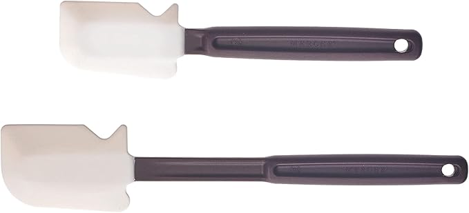 Mercer Culinary 10" & 14" Heat Resistant Silicone Spatulas - 2 Pack