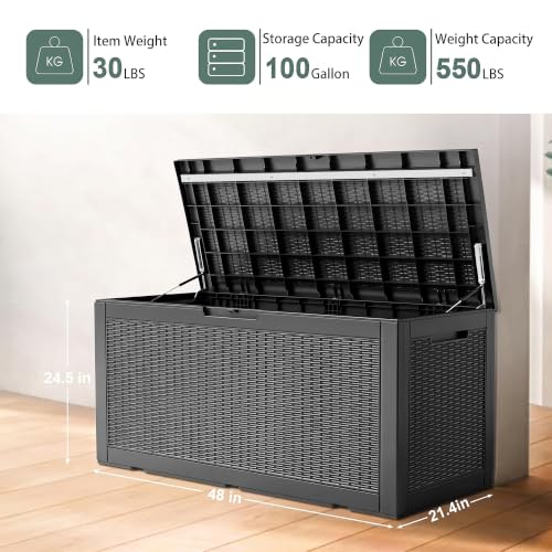 100 Gallon Outdoor Deck Box