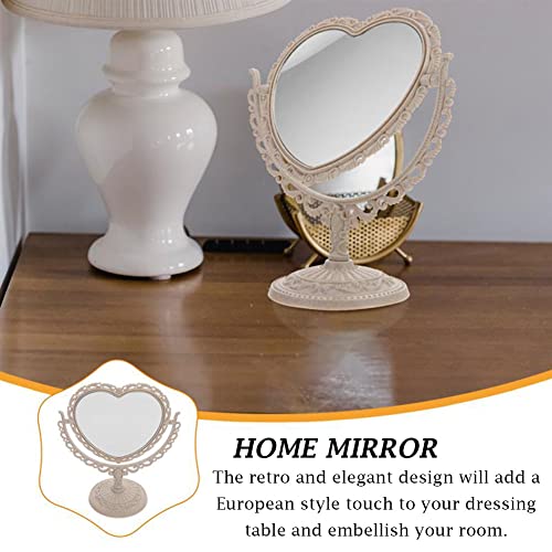 Heart Shaped Cosmetic Mirror