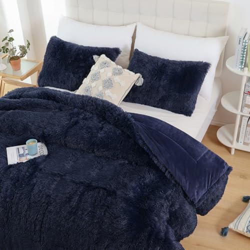 Fluffy Full Size Comforter Set
