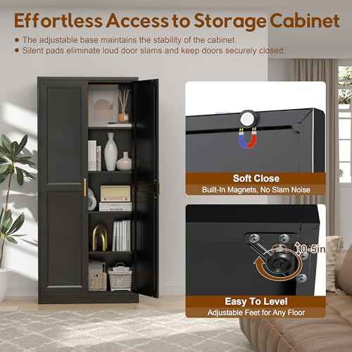 71" Kitchen Pantry Cabinet