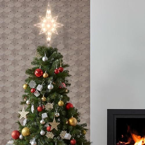 Lighted Christmas Tree Topper