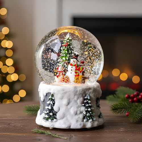 Snowmen Christmas Snow Globe