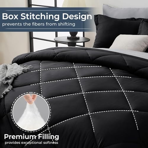 7 Piece Oversized Queen Comforter Set