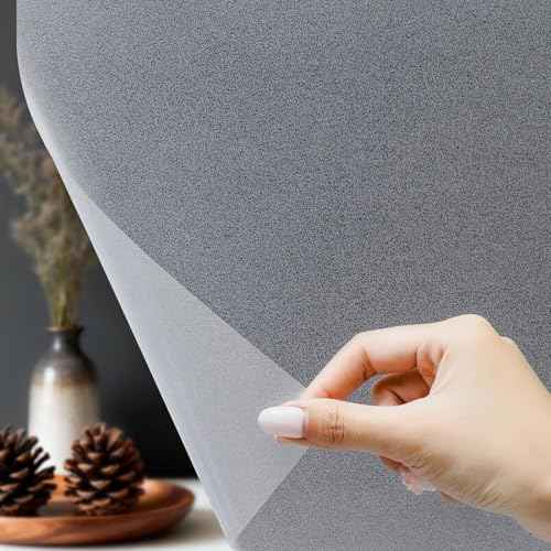 Frosted Glass Window Privacy Film with Tools