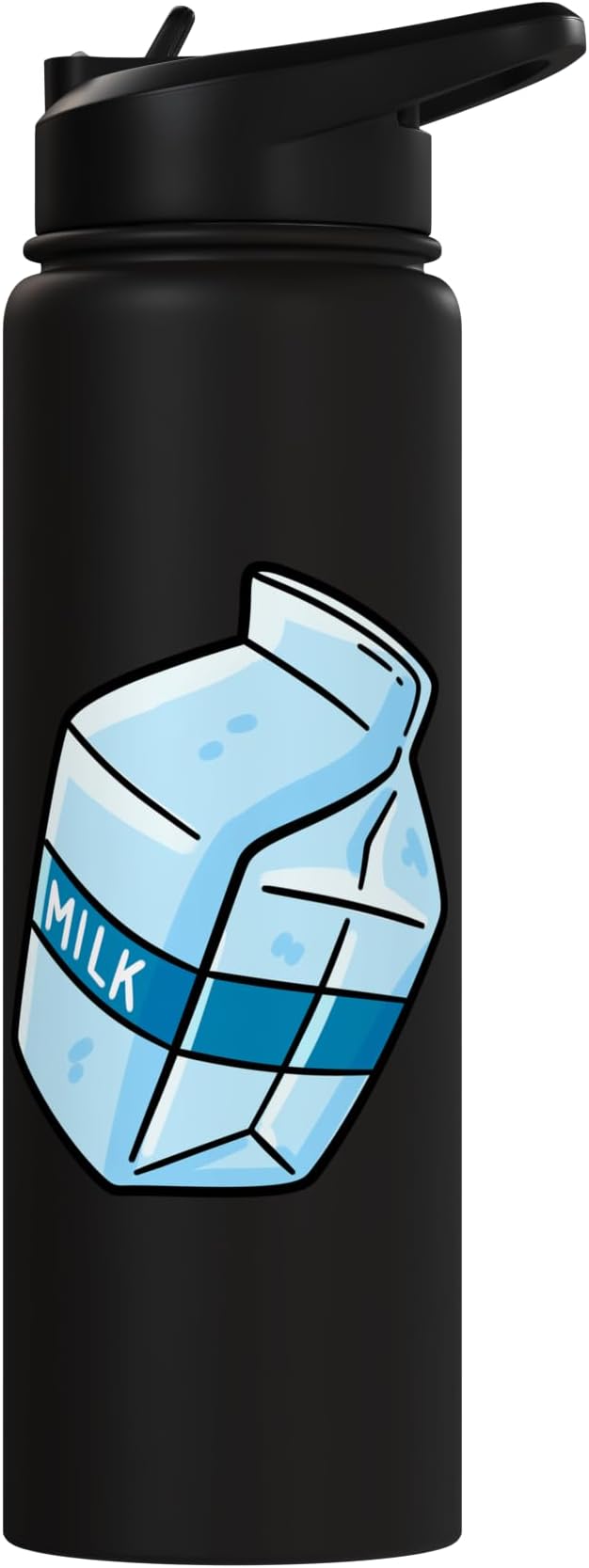 Milk Carton Dairy Lover Stainless Steel Insulated Water Bottle